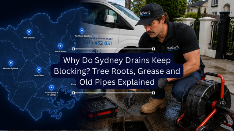 Why Do Sydney Drains Keep Blocking? Tree Roots, Grease and Old Pipes Explained