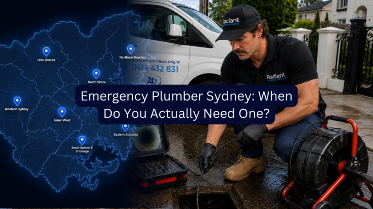 Emergency Plumber Sydney: When Do You Actually Need One?