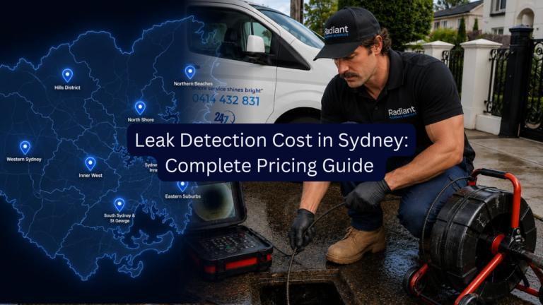 Leak Detection Cost in Sydney: Complete Pricing Guide