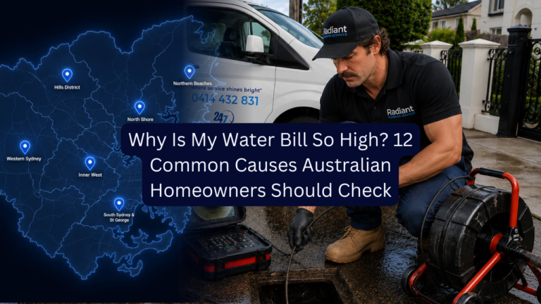 Why Is My Water Bill So High? 12 Common Causes Australian Homeowners Should Check