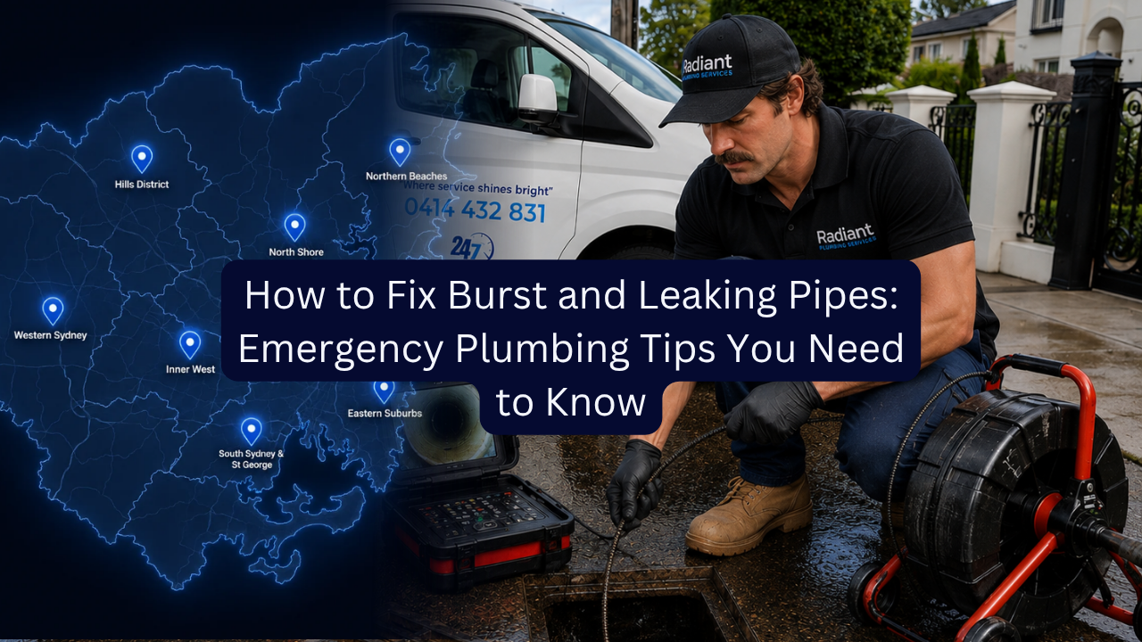How to Fix Burst and Leaking Pipes: Emergency Plumbing Tips You Need to Know